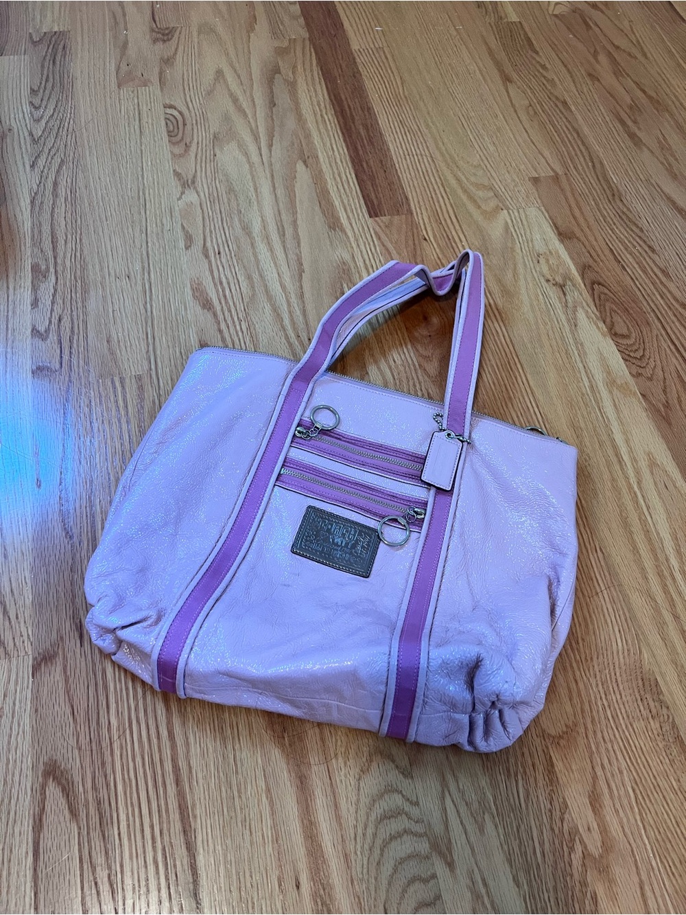 Coach Poppy Light Pink Y2K Tote